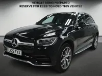 Used Mercedes GLC300e AMG line 2022 Black SUV