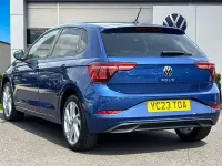 Used VW Polo Style 95 HP (69 kW) 2023 Blue Hatchback