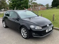 Used VW Golf VII GT 2015 Black Hatchback