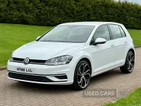 Used VW Golf VII SE 115 HP (84 kW) 2018 White Hatchback