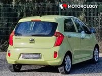 Used Kia Picanto 84 HP (61 kW) 2014 Green Hatchback