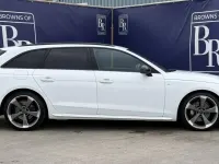 Used Audi A4 Black Edition 187 HP (137 kW) 2020 White Estate