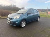 Used Nissan Micra Visia 2013 Blue Hatchback