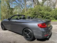 Usado BMW 220 Sport Line 190 CV (139 kW) 2015 Gris Descapotable