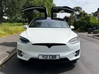 Used Tesla Model X 580 kW (789 HP) 2017 White SUV