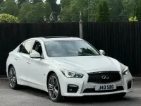 Used Infiniti Q50 Sport Tech 170 HP (125 kW) 2015 White Sedan