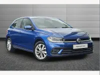 Used VW Polo Style 95 HP (69 kW) 2022 Blue Hatchback