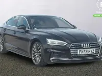 Used Audi A5 Sportback S-Line 190 HP (139 kW) 2019 Black Hatchback