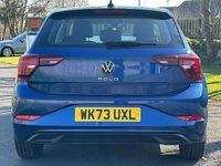 Used VW Polo Life 95 HP (69 kW) 2023 Blue Hatchback