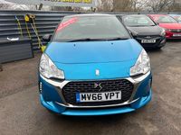 Used DS Automobiles DS3 Chic 2016 Blue Hatchback