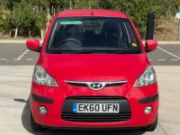 Used Hyundai i10 Comfort 77 HP (56 kW) 2010 Red Hatchback