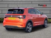 Used VW T-Cross R-line 113 HP (83 kW) 2020 Orange SUV