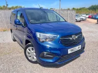 Used Vauxhall Combo S 100 HP (73 kW) 2019 Blue MPV
