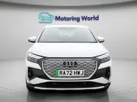Used Audi Q4 e-tron S-Line 150 kW (204 HP) 2023 White SUV