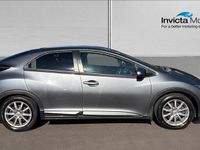 Begagnad Honda Civic SR 120 HK (88 kW) 2015 Grå Halvkombi