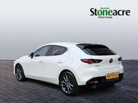 New Mazda 3 Exclusive-Line 186 HP (136 kW) 2025 White Hatchback