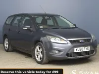 Used Ford Focus Zetec 99 HP (72 kW) 2010 Grey Estate