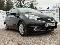Used Nissan Note Acenta 90 HP (66 kW) 2013 Black Hatchback