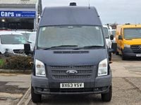 Used Ford Transit 155 HP (114 kW) 2013 Blue Van