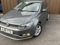 Used VW Polo Match 90 HP (66 kW) 2016 Grey Hatchback