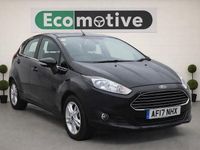 Used Ford Fiesta Zetec 2017 Black Hatchback