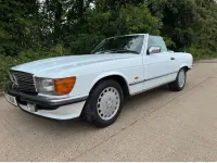 Used Mercedes SL300 1988 White Cabriolet