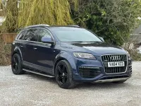 Used Audi Q7 S-Line 245 HP (180 kW) 2015 Blue SUV
