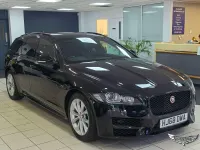 Used Jaguar XF Sportbrake R-Sport 2018 Black Estate
