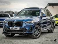Used BMW X3 M Sport 292 HP (214 kW) 2021 Blue SUV