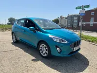 Used Ford Fiesta Zetec 2017 Blue Hatchback