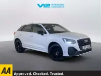Used Audi Q2 Black Edition 150 HP (110 kW) 2021 White SUV