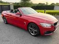 Used BMW 420 Sport Line 2015 Red Cabriolet
