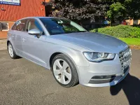 Used Audi A3 Sportback Sport 110 HP (80 kW) 2015 Silver Hatchback