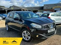 Used Nissan Qashqai +2 Acenta 2010 Black SUV