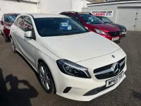 Used Mercedes A200 Premium 2015 White Hatchback