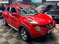 Begagnad Nissan Juke Acenta 112 HK (82 kW) 2018 Röd SUV