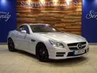 Used Mercedes SLK200 AMG 184 HP (135 kW) 2013 Silver Cabriolet