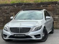 Used Mercedes S350 AMG line 258 HP (189 kW) 2016 Silver Sedan