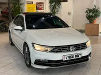 Used VW Passat R-line 2016 White Sedan