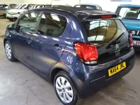 Used Citroën C1 Feel 68 HP (50 kW) 2014 Blue Hatchback