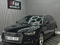 Used Audi A4 S-Line 190 HP (139 kW) 2016 Black Estate