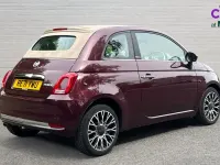 Used Fiat 500 Dolcevita 70 HP (51 kW) 2021 Red Cabriolet
