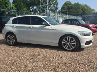 Used BMW 118 Sport Line 2017 White Hatchback