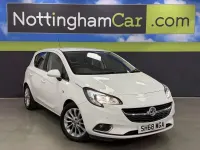 Used Vauxhall Corsa 90 HP (66 kW) 2018 White Hatchback
