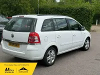 Used Vauxhall Zafira 120 HP (88 kW) 2014 White MPV