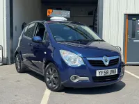 Used Vauxhall Agila Design Edition 2009 Blue MPV