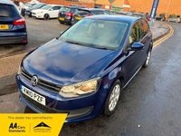 Used VW Polo SE 85 HP (62 kW) 2010 Blue Hatchback