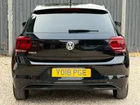 Used VW Polo SE 65 HP (47 kW) 2018 Black Hatchback