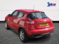 Używany Nissan Juke Visia 2017 Czerwony SUV