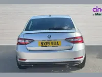 Used Skoda Superb SportLine 150 HP (110 kW) 2019 Silver Hatchback